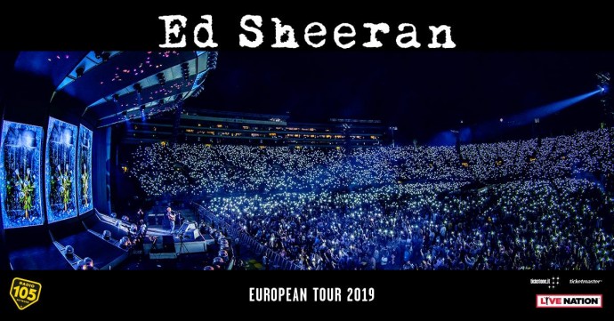 Ed Sheeran: annunciati tre concerti in Italia a Firenze Rocks, Roma e Milano.